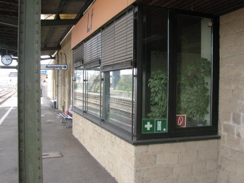 Stellwerk Langenlonsheim.  