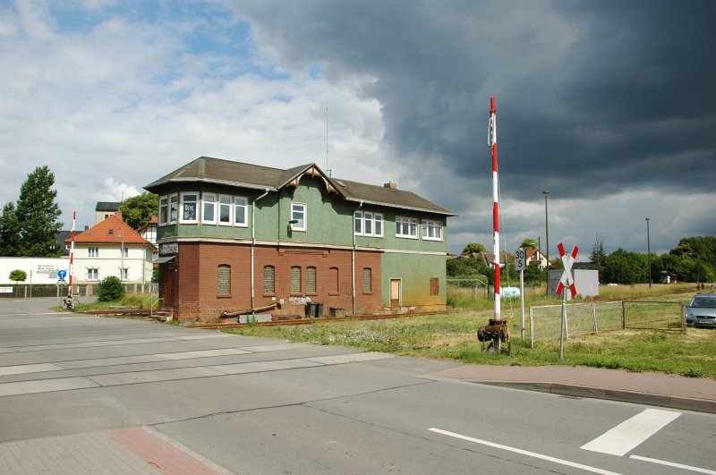 Das alte Stellwerk in Wernshausen/Th�r  