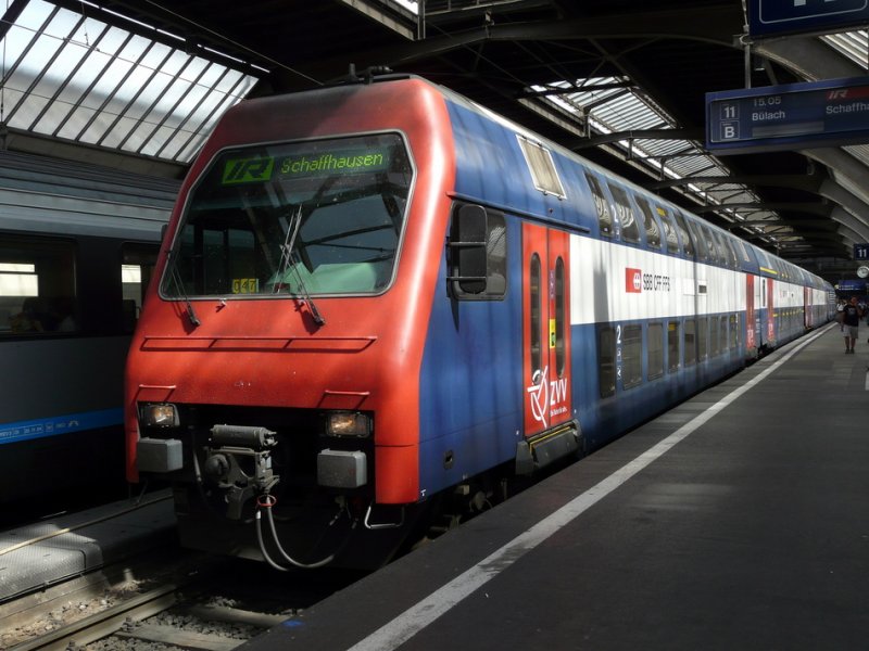SBB / S-Bahn Zurich to Schaffhausen to IR with the