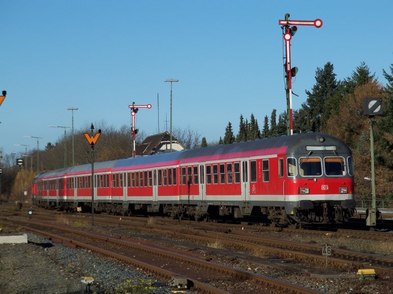 Regional Express runs from the train station to Hannover Goslar