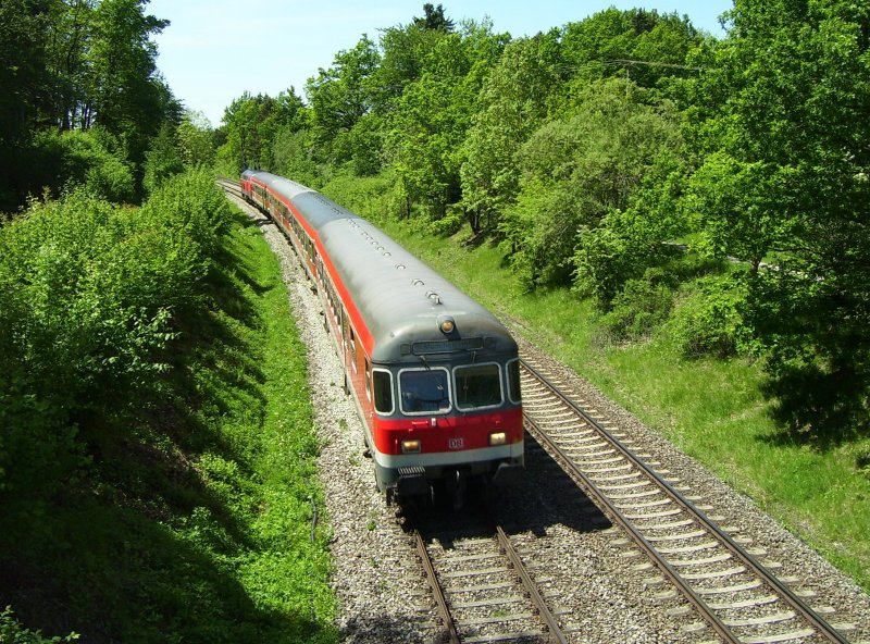 RE nach M�nchen am 17.5.2009 zwischen Buchloe und Kaufering 