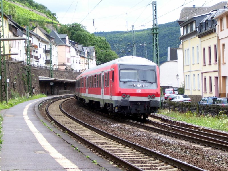 A RE of Koblenz Hbf to Frankfurt (M) Hbf, with