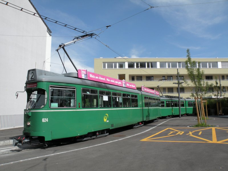 Nur auf der Linie 2 wird noch regelm�ssig eine Doppeltraktion