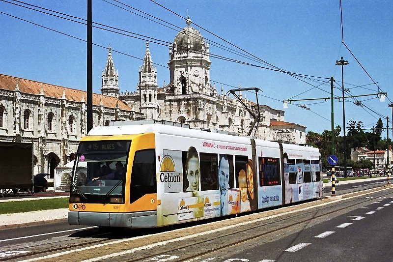 Tw 509 in Bel�m (15. Mai 2009) - Negativ-Scan -