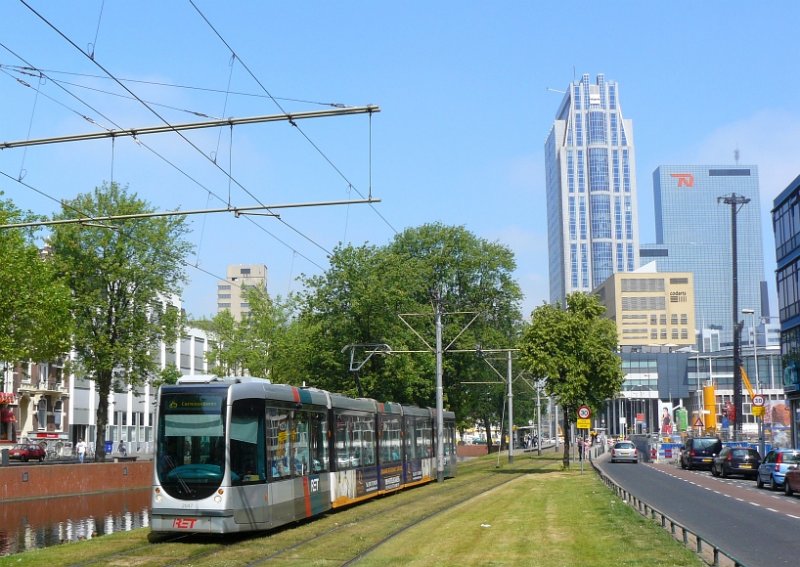RET 2047 Mauritsweg Rotterdam 29-06-2009.  
