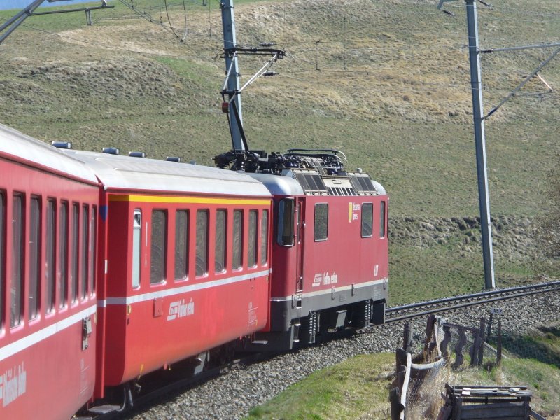 RhB - Electric Locomotive Ge 4 / 4 627 with
