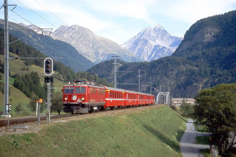 Regional Express 1325 RhB Engadin Star of Landquart to St.Moritz
