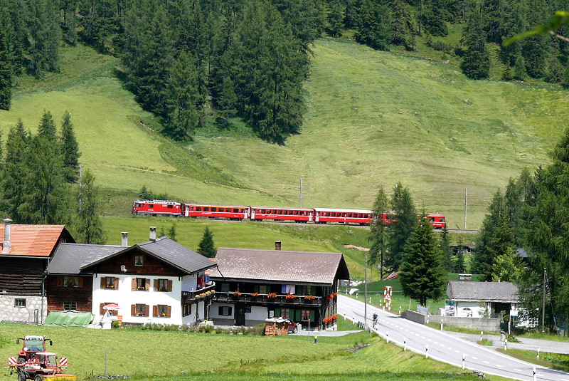 RhB - Regional Express 1040 Davos Platz to Landquart on