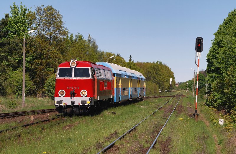 SU45 - 018 R-7729 (14.05.2009) in Swarozyn (automatically translated, Powered