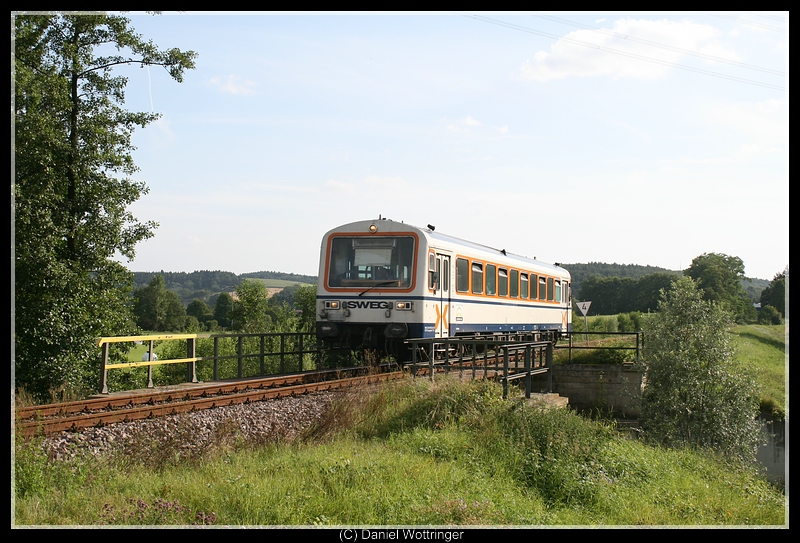 Only eight trains, it has also ausgeSWEGt on the track