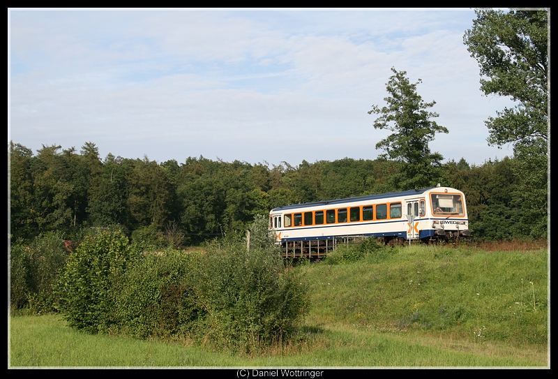Still 7 train ... 31. , 2009, at Neckarbischofsheim (automatically