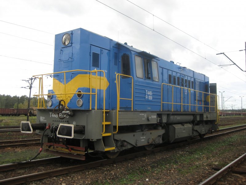 T448P-109 am 02.10.2008 in Trzebinia.  