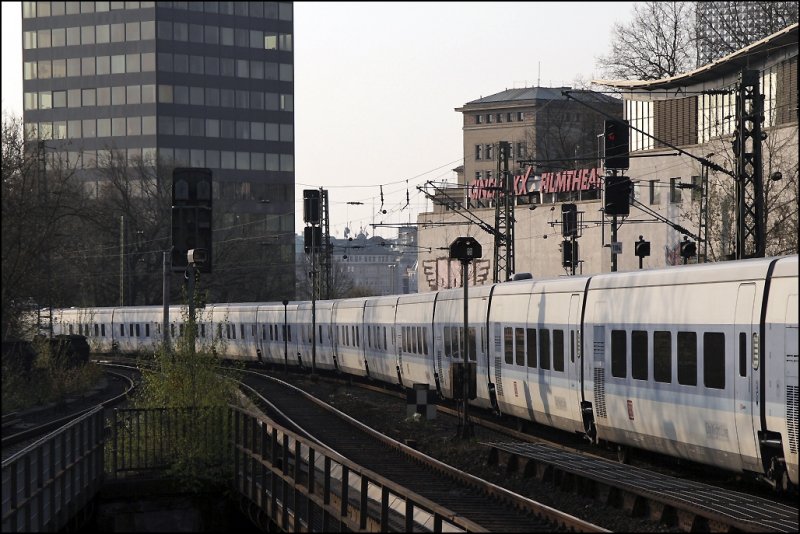The Talgo overnight trains are on German tracks already an