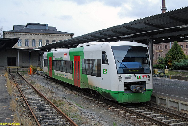EB VT 020 in Meiningen on the 29th of October