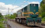 S� 644-025 f�hrt als Lokzug durch Maribor-Tabor Richtung Studenci. /20.5.2013