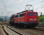 115 152-1 und E93 ...  Jens Baumhauer 22.07.2011