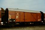 Geschlossener Waggon (Gmhs) auf ...  Manfred Kopka 04.02.2010
