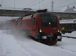 Der RJ 362 kam heute ( 30.01.10 ) versp�tet ( ...