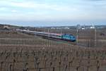 1016 023 Kyoto mit OIC 537, unterwegs am 03.03.2010 Richtung ...