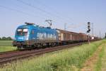 1016 023 Kyoto ist am 11.06.2010 mit einem G�terzug Richtung ...