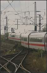 Durch das Gleisvorfeld von ...  Frank Paukstat 28.08.2011