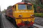ALS 4135 (Co Co , de, Alsthom, Bj.1974/75) nach Vorspannleistung bei EXP ...