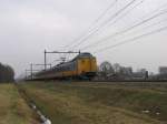 4200-icm-koploper Koplopers 4227 und 4228 mit IC 752 Groningen CS-Schiphol bei Tynaarlo am 19-2-2010.