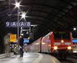 146 027 mit der ...  Marius Gerads 22.11.2009
