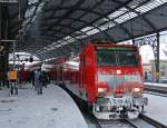 146 031 mit dem RE10127 nach Hamm - Ebenfalls Gr��e ...