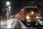 146 010 Als RE1 ...  Pascal Sch�ne 15.02.2010