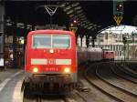 Ankunft von RE9 aus ...  Mario Sch�rholz 13.01.2011
