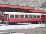 AB - Personenwagen 2 Kl. B 5 abgestellt im Bahnhofsareal ...
