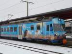AB - Triebwagen BDe 4/4 44 im Bahnhof Gossau ... AB - Triebwagen BDe 4/4 44 im Bahnhof Gossau ...