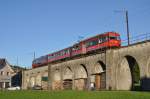 Die BDeh 4/4 13, B 293 und ABt 121 erreichen ...