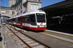 AB TB Trogenerbahn Am 8.7.10 steht der Be 4/8 34 in St. Gallen.

