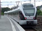 Ausfahrt eines Abellio Rail NRW Stadler Flirt am 19.06.2010 aus ...
