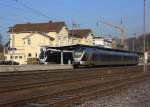 Zwie 3-teiliger Stadler Flirt ...  Armin Schwarz 02.02.2011