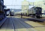 Wildegg Bahnhof, ankommende Ae 3/6 II mit Tankzug f�r die ...