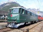 Ae 6/6 11402 in Erstfeld am 03.05.2008  ...