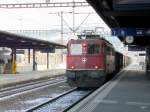 SBB - Schnappschuss der Ae 6/6 11466 vor G�terzug bei ...