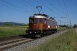 Die Ae 6/8 205 befand sich am 5.6.10 auf Solofahrt ...