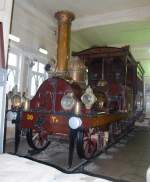 Nur schwer zu fotografieren ist Lok 30 im Eisenbahnmuseum in Kairo an der Ramses Station.