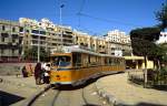 APTA Alexandria: Tw 831 (ex Kopenhagen) als Linie 4 in der Schleife St.Catherine (1.5.08)