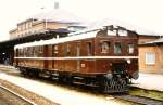 HHJ M2 am 30. April 1989 in Hobro. Der Triebwagen ...