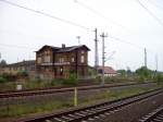Neustadt/Dosse, ehem. Bahnhofsgeb�ude der ...  Karl-Ernst Selke 08.12.2009
