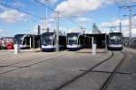 Cacilhas/Estremadura, 19.02.2010, 2x Linie 1 und 2x Linie 3 in ...
