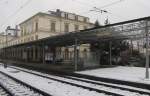 Bahnsteig 1 mit dem ...  Frank Thomas 31.01.2011