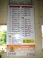 Bahnhof Aluthgama ...  Georg Allmacher 14.10.2010