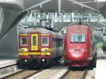 Gleis an Gleis, keine 2 Meter voneinander getrennt, und doch ...