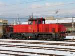SBB - Diesellok Am 841 003-7 bei Rangierarbeiten im Bahnhof ...